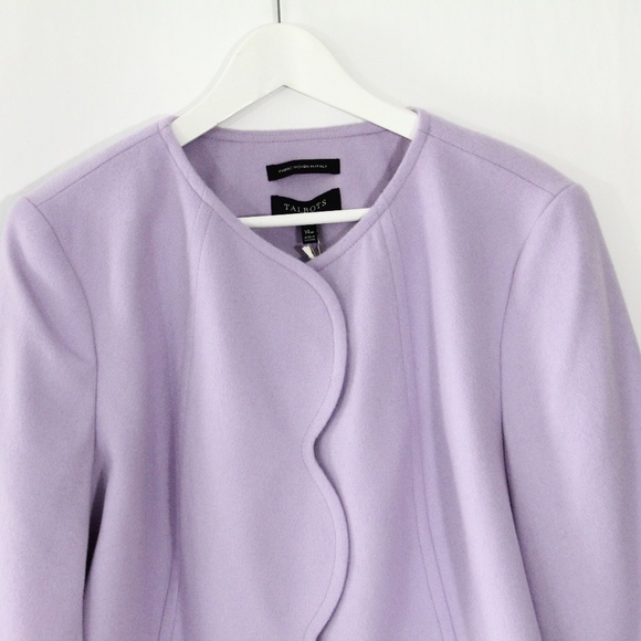 Talbots Wool Jacket sz 14W Woman Plus Size Blazer NEW classic style Fall - Picture 8 of 10